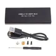 for M.2 NGFF Hard Drive Enclosure B for Key SSD Reader to USB 3.0 Ada