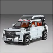 Scale Finished Model Car 1:24 Scale for BYD Yangwang U8 SUV Simulation Alloy Diecast Model Car Replica Vehicle Collection Souvenir Die-cast Vehicle(Green)
