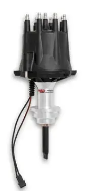 MSD 85345 Black Pro-Billet Distributor for Chrysler 318-360 with MSD Ignition