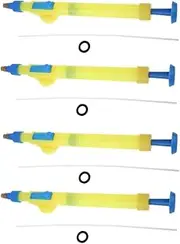 MERRYHAPY 4PCS Spray Nozzle Durable Water Sprayer Nozzle for Garden Watering Home Plant Care Compatible with Beverage Bottles Multi Purpose Sprinkler Head