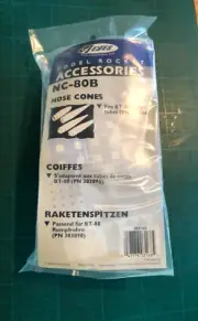 Flying Model Rocket – Parts – Estes Plastic Nose Cone - NC-80B