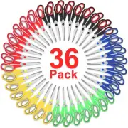 36 Packs Scissors, 8" Multipurpose Scissors, Ultra Sharp Blade Shears, Comfort-G