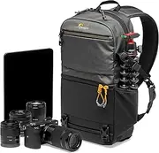Lowepro Slingshot SL 250 AW III Mirrorless and DSLR Sling Camera Bag with QuickDoor Access and 10 inch Tablet Compartment DSLR Accessories - for Sony A7, iPad, Surface Pro - 300D Ripstop - Grey