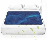 Grounding Mat for Bed - Sleeping Mat for Restful Sleep, Supports Grounding, Eco-Friendly PU Material（King Size）