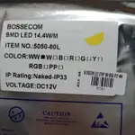 BOSSECOM LED燈條5M大眼5050W IP33 60L DC 12V