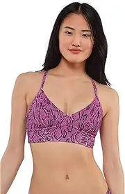 [Jessica Simpson] Women's Standard Mix & Match Snake Print Swimsuit Separates (Top & Bottom)