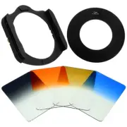 Filter Holder, 4x Grad Filters & 77mm Lens Adapter Ring - Cokin X-Pro Compatible