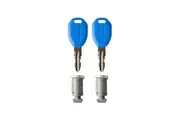 Rhino Rack Key And Lock Set #001 (2 Barrels / 2 Master Keys) RK001-2
