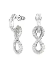 Swarovski Hyperbola Infinity Drop Earrings