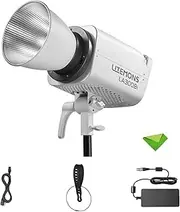 Godox LA300Bi 330W Bi-Color LED Video Light Bowen Mount, 2800K-6500K CCT CRI≥95 TLCI≥95, APP Control 11 Lighting FX, LED Studio Light for Live Streaming, Microfilm Shooting, Video Recording