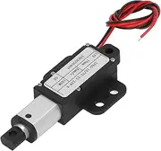 Mini Motion Actuator, 12V Protective Durable High Hardness Electric Micro Linear Actuator 15mm Stroke for Industry (with Bracket)
