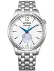 Classic Citizen Open Heart 1 9/16in Stainless Automatic Men's Watch NH9131-73A