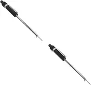 Vaguelly 2 Pcs Vehicle Maintenance Tire Tread Depth Ruler Automotive Gauge Brake Pad Thickness Measurement Tool Car Tools