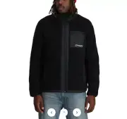 NEW SPYDER unisex sherman full zip - black LARGE