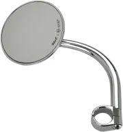 BILTWELL [6503-501-531] Utility Mirrors 1" Chrome Round Large
