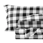 Bare Home Flannel Sheet Set Prints, 100% Cotton, Velvety Soft Heavyweight -