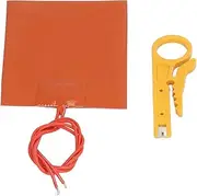 Silicone Heating Pad 12V Universal Engine Heater Car Oil Pan Heater Pad 20W 250℃ Electric Heater Pad