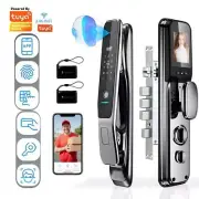Smart Door Lock 3D Face Recognition WiFi Door Lock withCamera Keyless Fingerprin