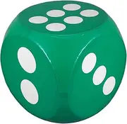 GLSTOY Extra Large Soft Foam Dice for Classroom Activities and Party Games Jumbo Lightweight Dice for Outdoor Events Safe Rounded Corners Fun Party Props