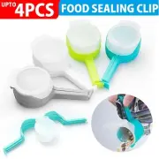 Seal & Pour Food Storage Bag Sealer Clips Cereal Sealing Clip Reusable Tool