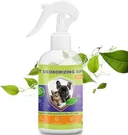 odor eliminator for dogs, Indoor cat deodorizing & Refreshing spray, Outdoor Natural Turf Cleaner for Pet Urine, Deodorizer, couch, Poop, Pee, Furniture, Potty, Non-Toxic,500ml/ 16.9oz, Green Tea