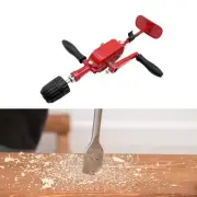 Hand Crank Drill DIY Supplies DIY Accessories Double Gear System for Carpentry