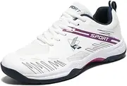 [IZAIO] Pickleball Shoes for Men, All Court Tennis Shoes, Arch Support