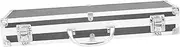 LOORGVEL Handheld Aluminum Alloy Toolbox Versatile Tool Storage Case with Buckle Closure for Repairing Tattooing Manicure Tools Lightweight Durable
