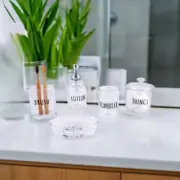 Mooi Space Danique 5-Piece Bathroom Accessory Set