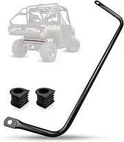 Rear Stabilizer Bar Compatible with Polaris Ranger 2019-2022, Welded Tube Stabilizer Replaces 5341248-458, Rear Stabilizer Sway Bar Matte Black with Bushing and Bushing Retainer