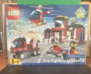 LEGO Set 6478 Fire Fighters' HQ New Sealed