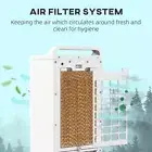 HOMCOM 26" Evaporative Air Cooler with Ice Packs, 3-In-1 Ice Cooling Fan,...