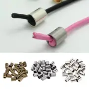 20pcs metal Bell Drawstring Rope End Cord Stopper Rope