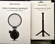 Lume Cube Video Conference Lighting Kit W/ Mount + 3 STAGE STAND **NEW IN BOX**
