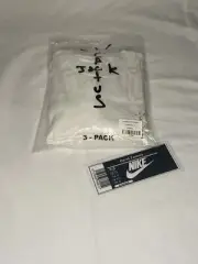 Travis Scott | Cactus Jack | 3 Pack CJ Smile | T-shirt Size Large