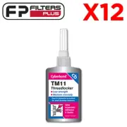 12 x TM11 Cyberbond Threadlocker 50ml Low Strength, Med Viscosity - Loctite 222