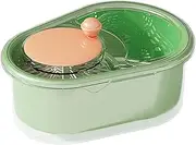 Fruit Cleaner Spinner - Large Fruit Washing Spinner | Rotary and Salad Spinner and Dryer, Portable Manual Salad Washing Machine, Kitchen Cleaning Drain Basket, Food Washing Bowl
