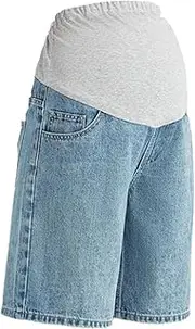 [Generic] Womens Fall Maternity Pants Summer Thin Plus Size Belly Draging Pants Spring Summer Maternity Jeans Stretchy Womens Romper