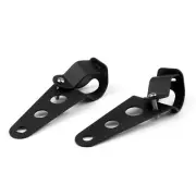 28-34mm Headlight Mount Brackets Forks Ears Moto Custom Bobber Cafe Racer Blk US