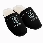 Port Adelaide Power AFL Team Logo Slippers - Select Size