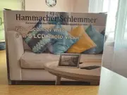 NEW Hammacher Schlemmer Large Screen Slide Negative Converter Film Scanner LCD