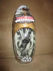 Darth Maul's Sith Speeder Titanium Series Die-Cast Metal Star Wars Ship Bike