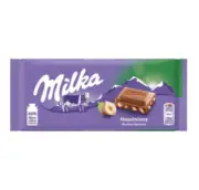 Milka Broken Hazelnut Chocolate Bar