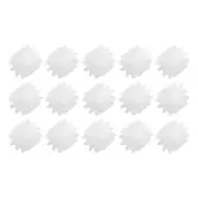 15Pcs Plastic Gears 10 Teeth Plastic Shaft Gears 102AA for RC DIY Robot,White