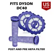 4x HEPA Post & Pre Motor Filter Replacement For Dyson DC40 Animal 922676-01