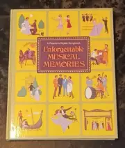Reader's Digest Songbook - Unforgettable Musical Memories NEW SPIRAL BOUND RARE