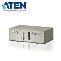 在飛比找Yahoo奇摩購物中心優惠-ATEN 2埠 USB KVM多電腦切換器 支援喇叭&麥克風