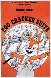 Egg Cracker Suite poster Oswald the Lucky Rabbit on poster 1943 Old Photo
