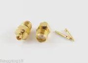 100pcs RP-SMA Female Plug Solder For Semi-rigid RG405 0.086" Cable RF Connector