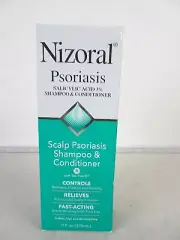 Nizoral 11Oz Scalp Psoriasis Shampoo Conditioner 2 In 1 Maximum Strength 02/2025